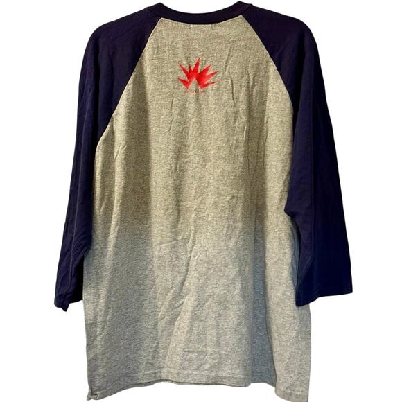 Vintage Y2K Spark Notes Get Your A in Gear Raglan Shirt Adult Large - Picture 3 of 4